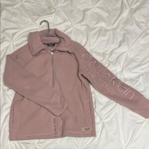 Calvin Klein Blush Pink Performance Jacket